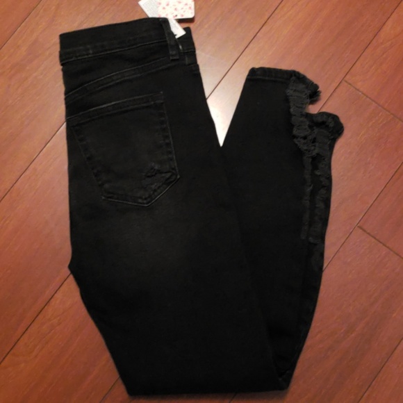 FREE PEOPLE Destroyed Denim - Picture 7 of 7